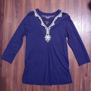Lilly Pulitzer Kaia Tunic Navy